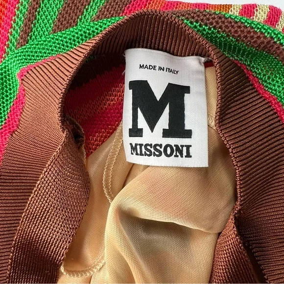 MISSONI Striped Knit Maxi Dress